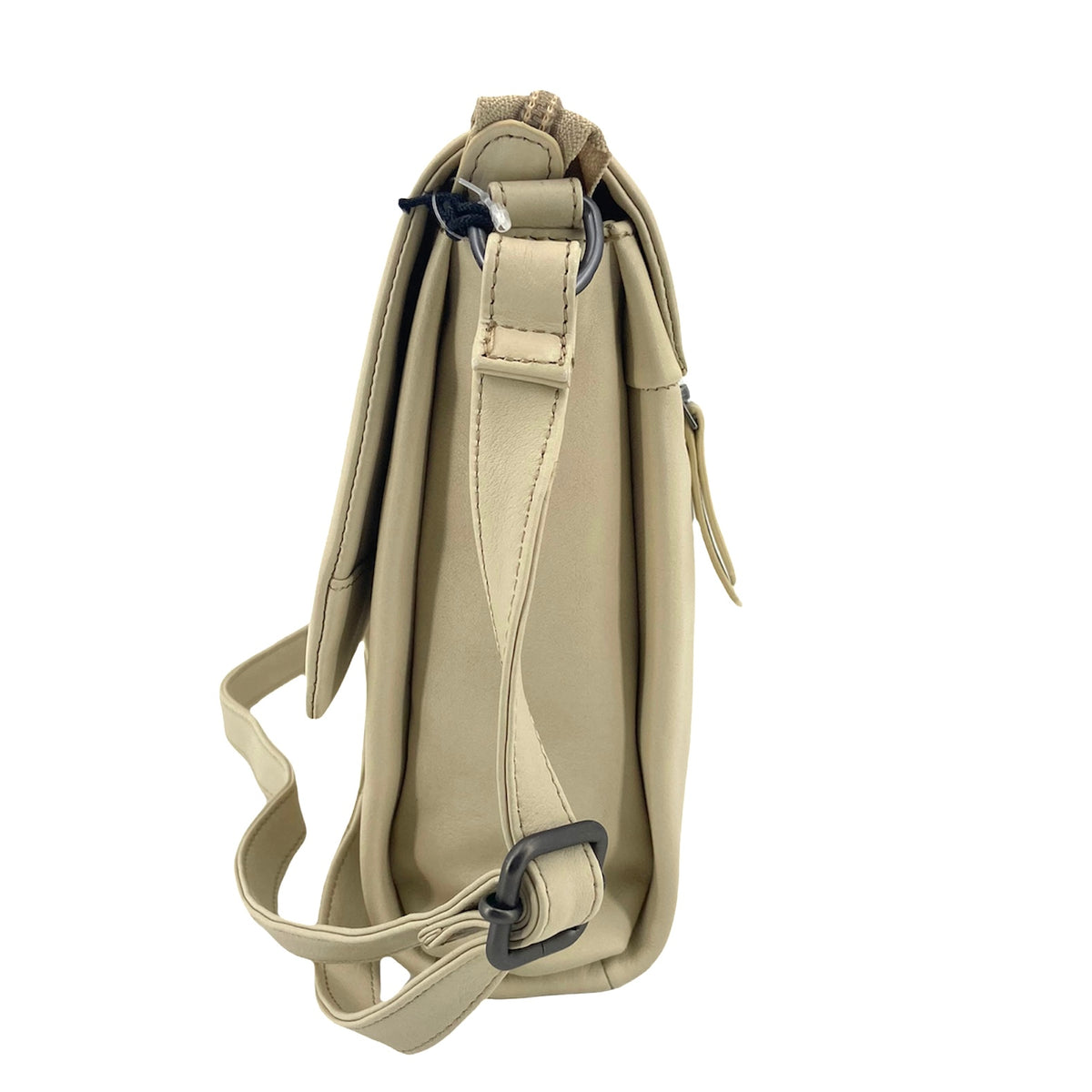 Burkely JUST Jolie Tasche Überschlagtasche, Umhängetasche beige, sand