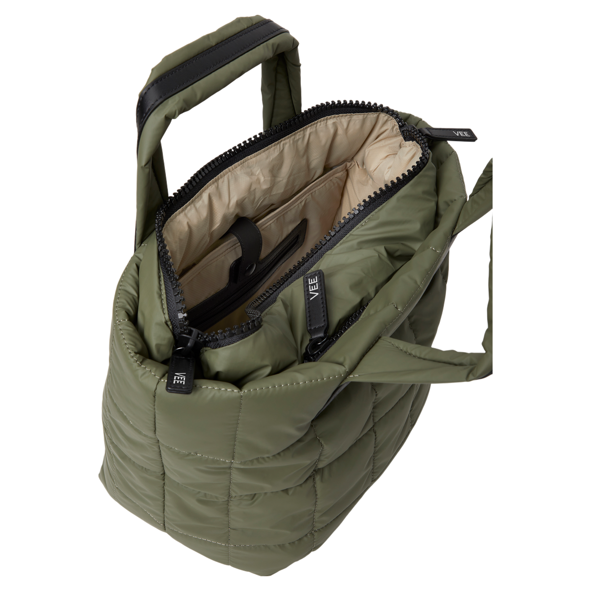 Vee Collective Porter Tote Small moss green