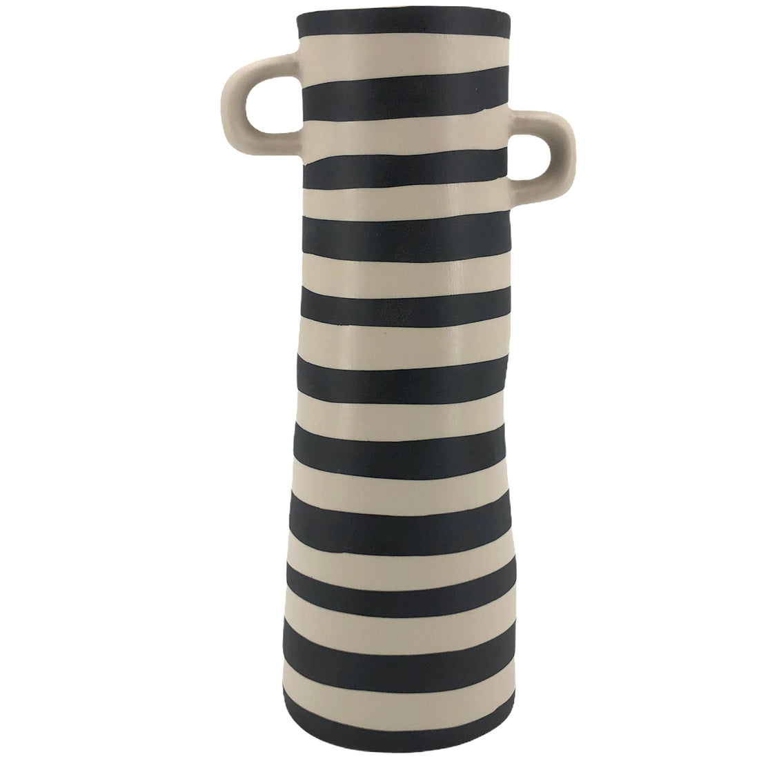 ASA Selection RAYU Vase groß natur schwarz gestreift