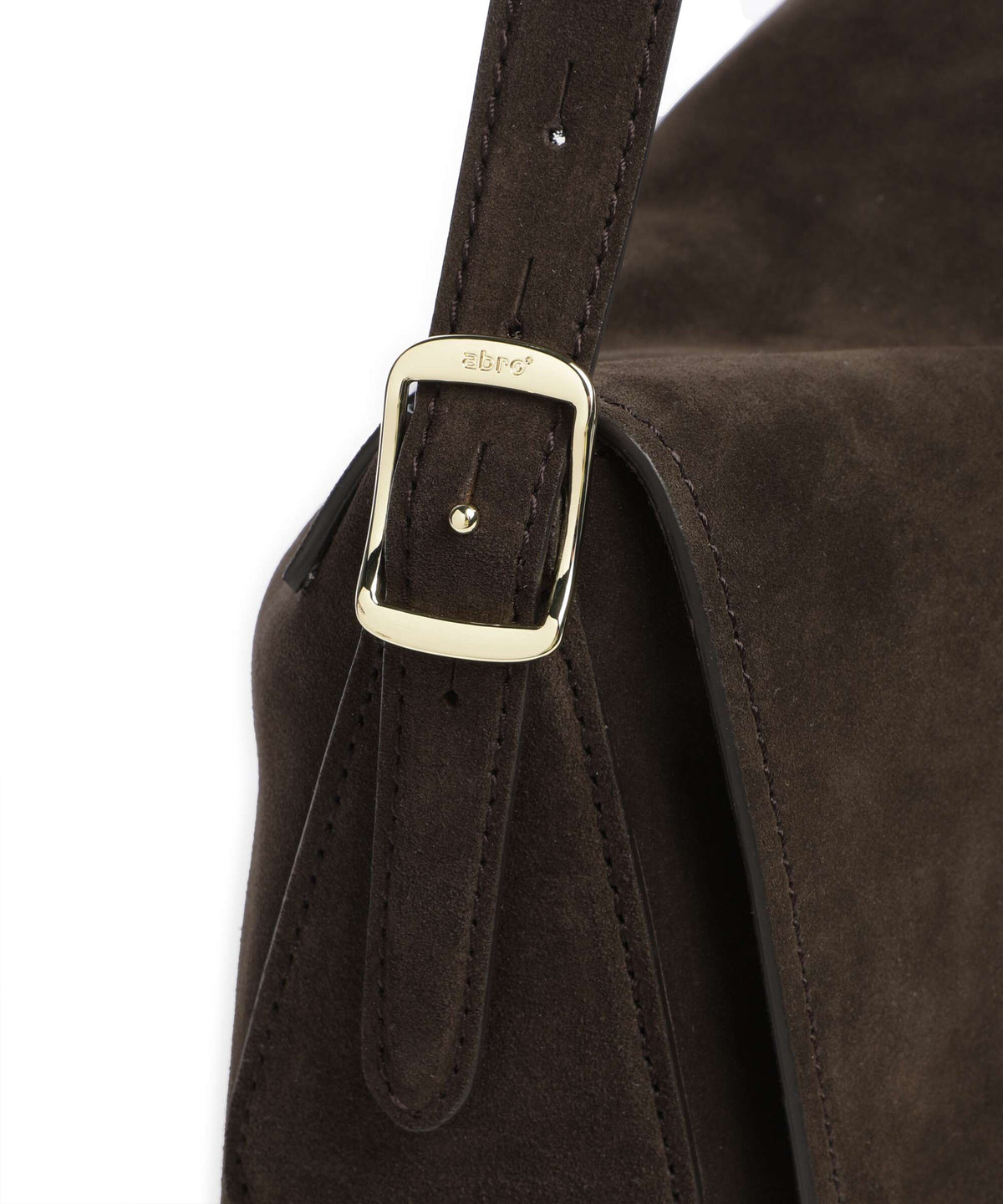 abro CARINA Schultertasche dunkelbraun