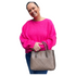 Maxima Handtasche Flecht klein, fango scuro, taupe