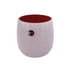 Mel Vase "Happy Spring" klein, dunkelrot