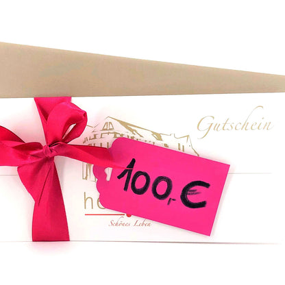 100 Euro Gutschein