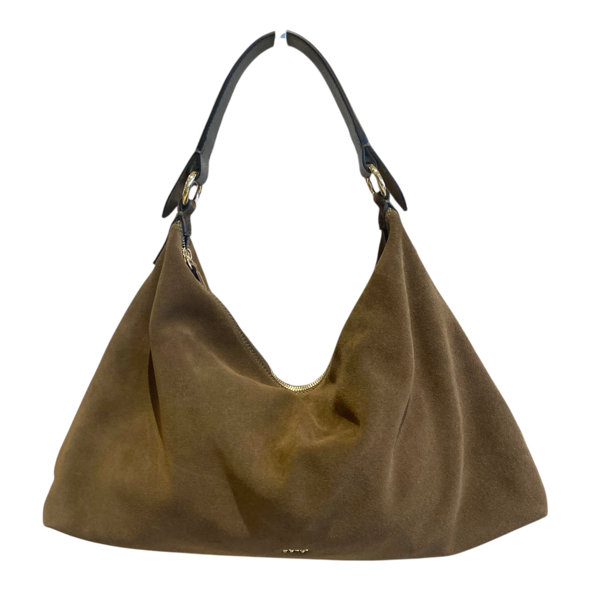 abro ALL IN ONE Hobo small velour, khaki