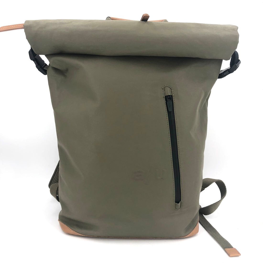 aunts &amp; uncles Rucksack “Fukui”, fallen rock/olivgrün mit cognac