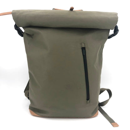 aunts &amp; uncles Rucksack “Fukui”, fallen rock/olivgrün mit cognac