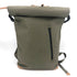 aunts & uncles Rucksack “Fukui”, fallen rock/olivgrün mit cognac