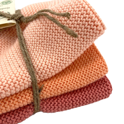 Solwang Design Wischtücher - apricot/pfirsich/koralle