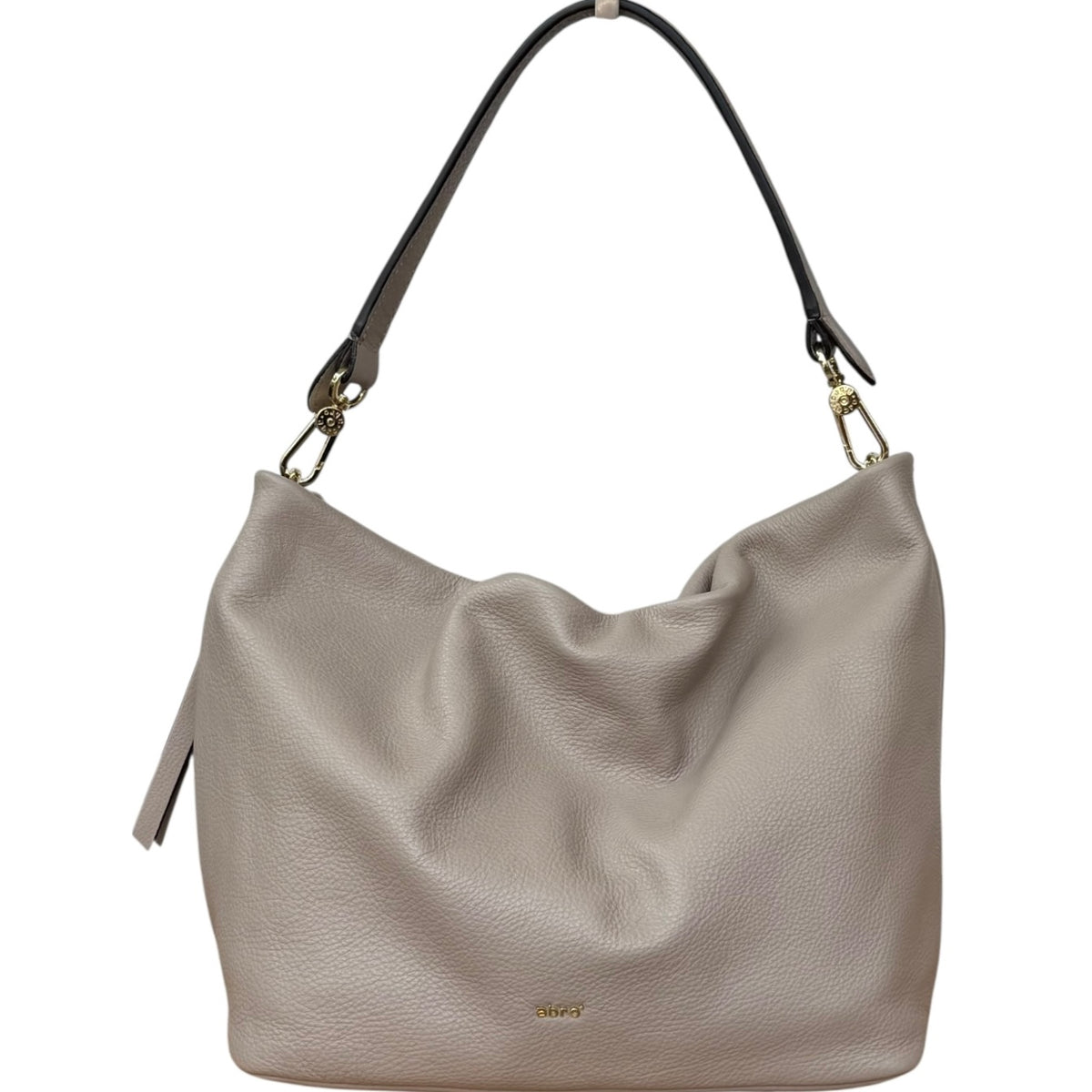 abro EBONY Hobo Schultertasche beige