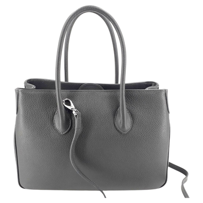 Maxima Tasche mittel, dunkelgrau - mit Schultergurt
