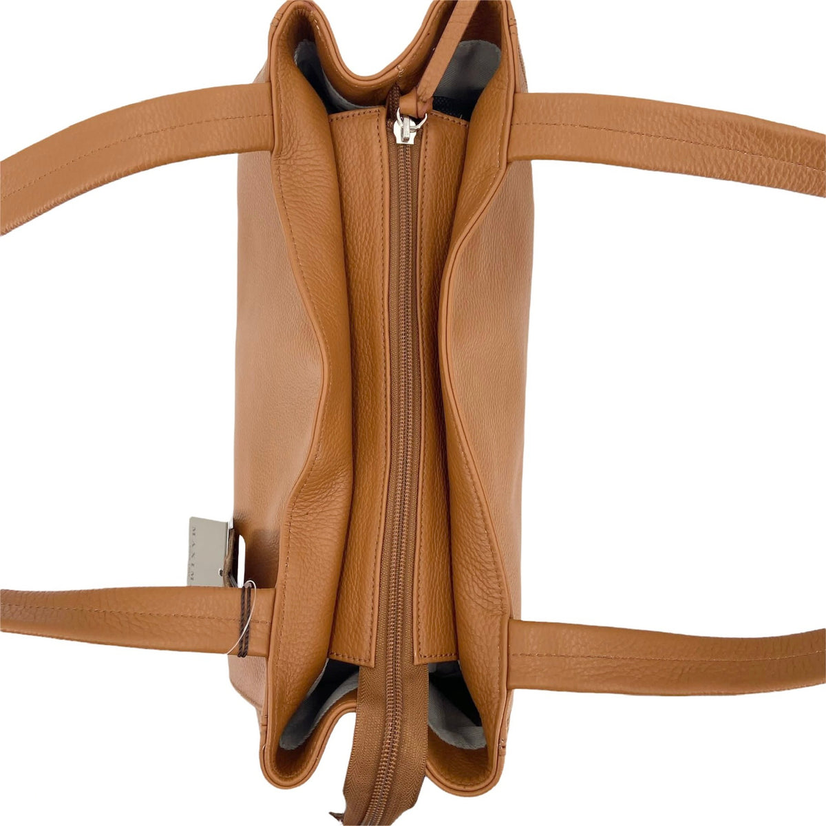Maxima Schultertasche, biscotto cognac