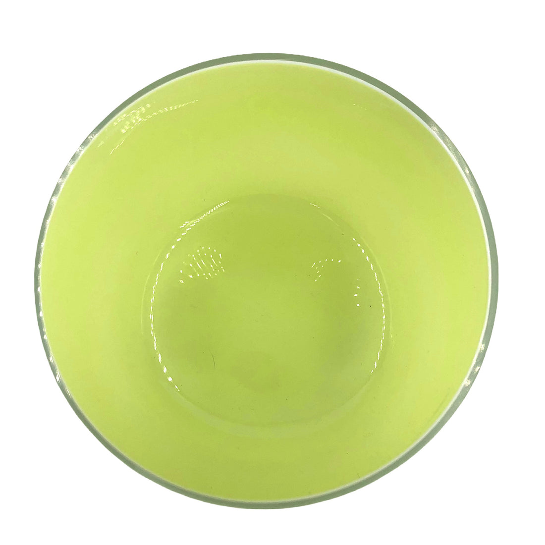 Mel Vase "Happy Spring" klein hellgrün