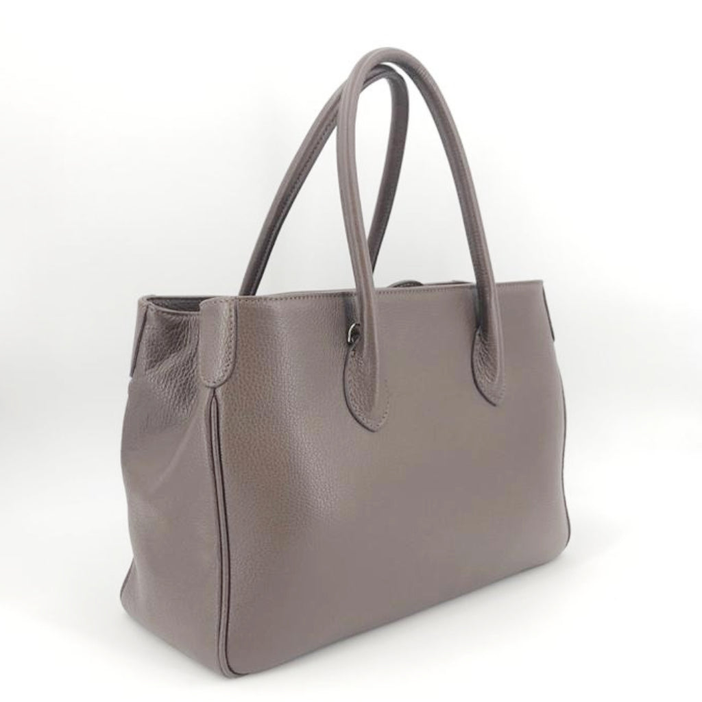 Maxima Handtasche mittel braun dunkelbraun
