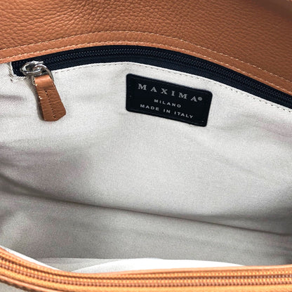 Maxima Handtasche mittel cuoio cognac /nussbraun