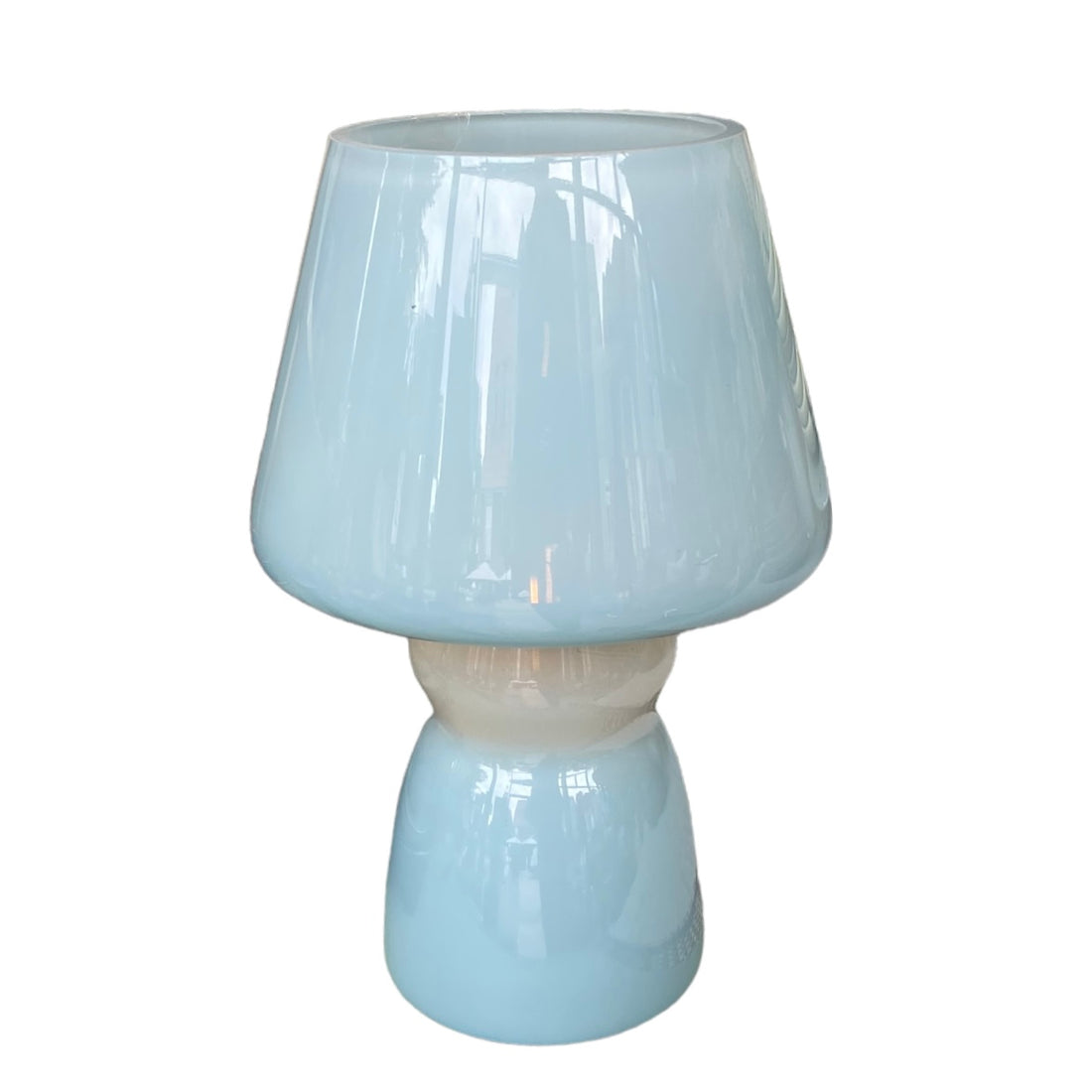 Present Time Classic Tischleuchte Batteriebetrieb soft blue