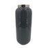 Gift Company Vase Saigon M, anthrazit mit Silberrand