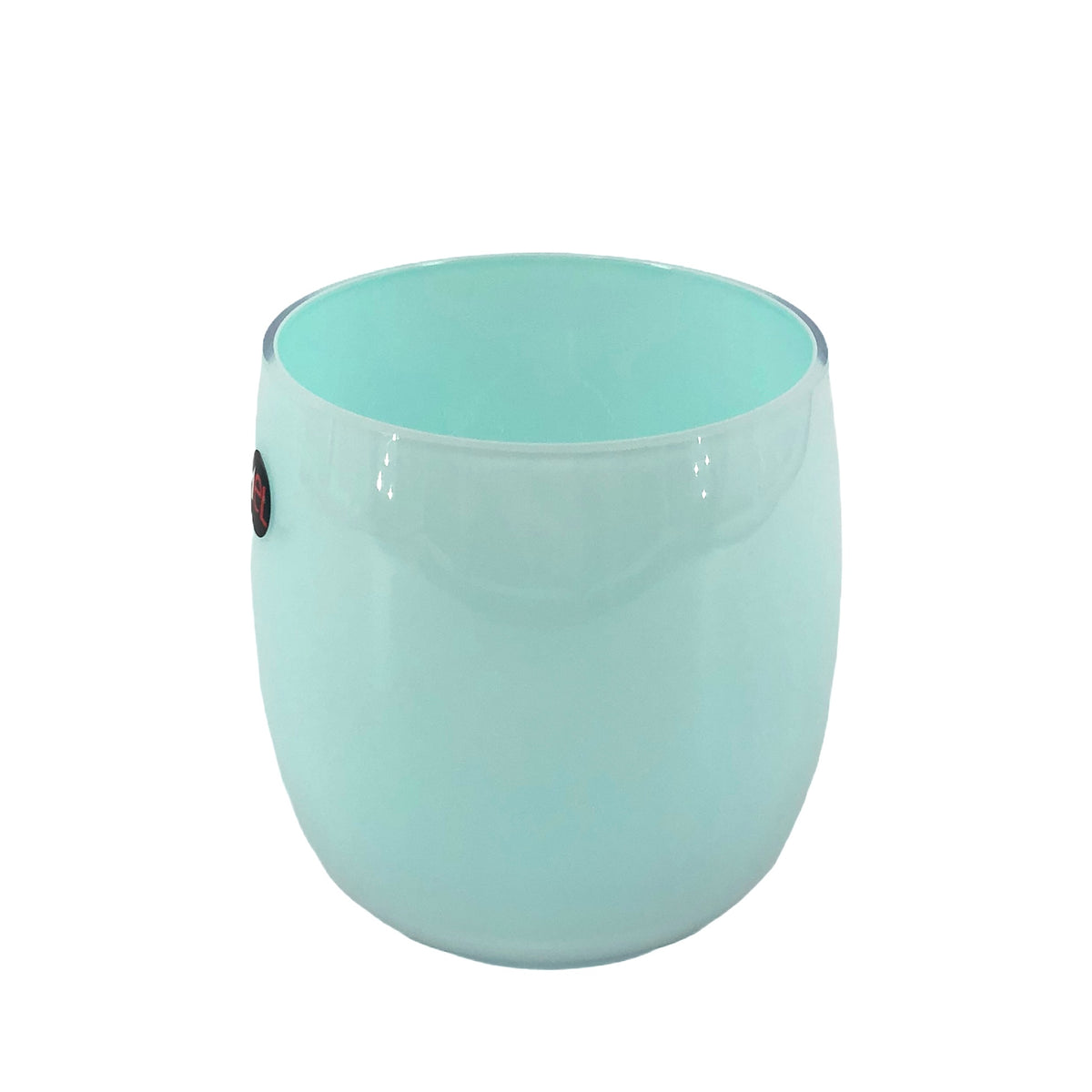 Mel Vase "Happy Spring" klein türkis