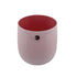 Mel Vase "Happy Spring" klein koralle
