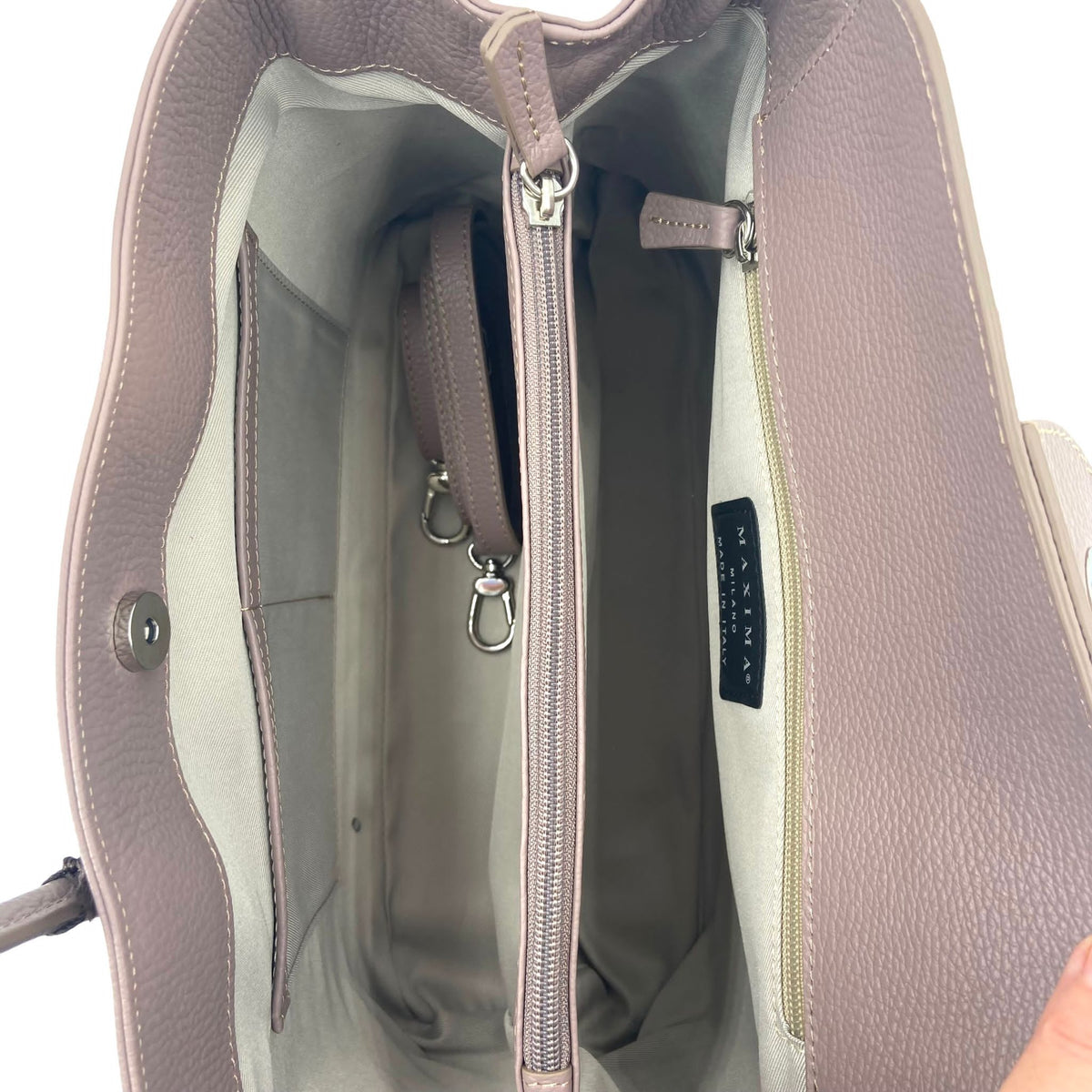 Maxima Handtasche mittel, malva, lila