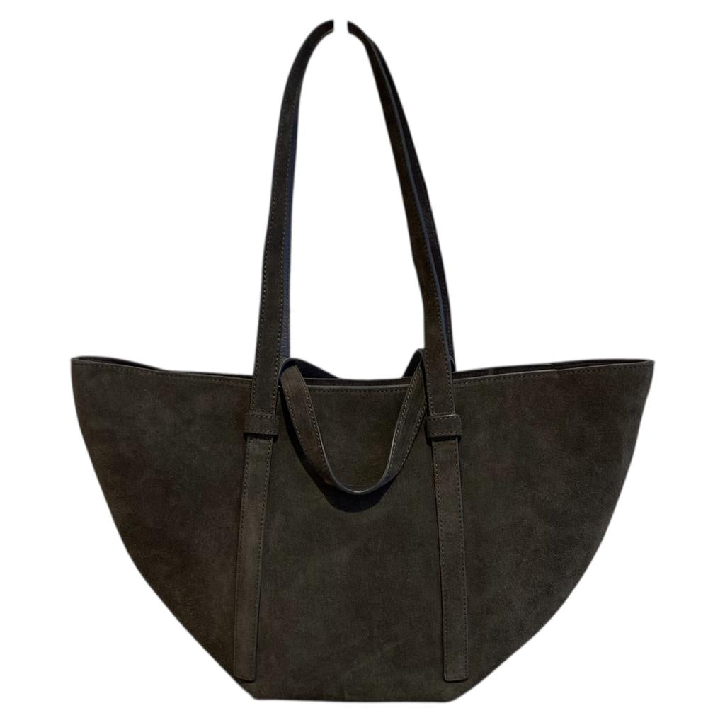 abro COSMO Shopper medium, velour, dark brown