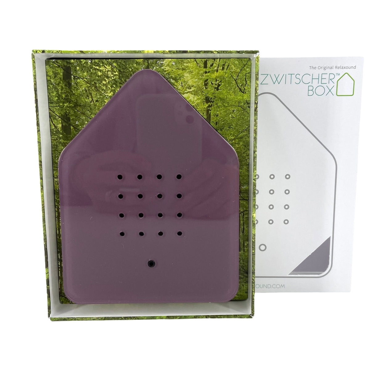 Relaxound Zwitscherbox mauve lila
