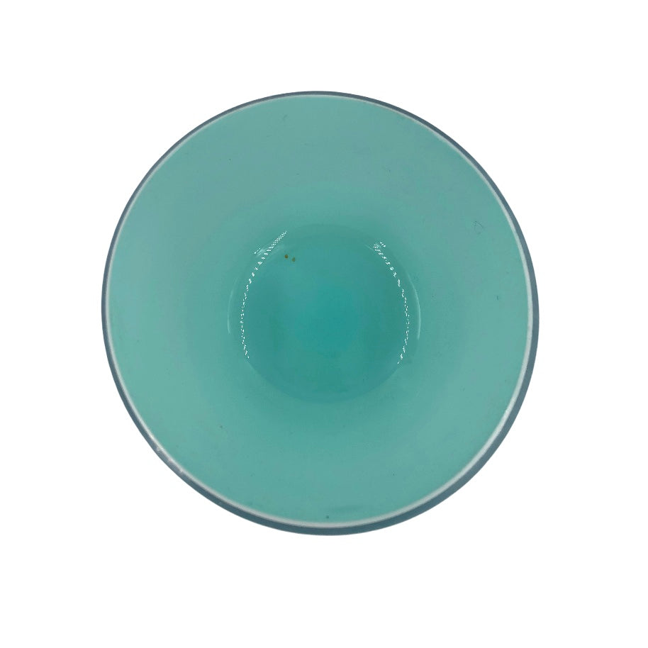Mel Vase "Happy Spring" mittel, türkis