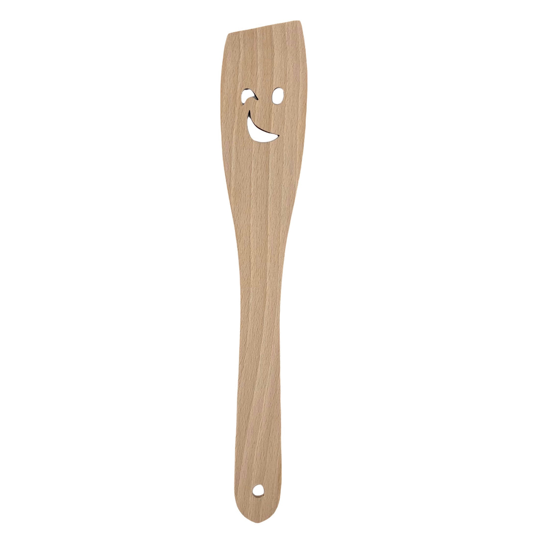 Pfannenwender Holz mit Gesicht ZWINKERAUGE