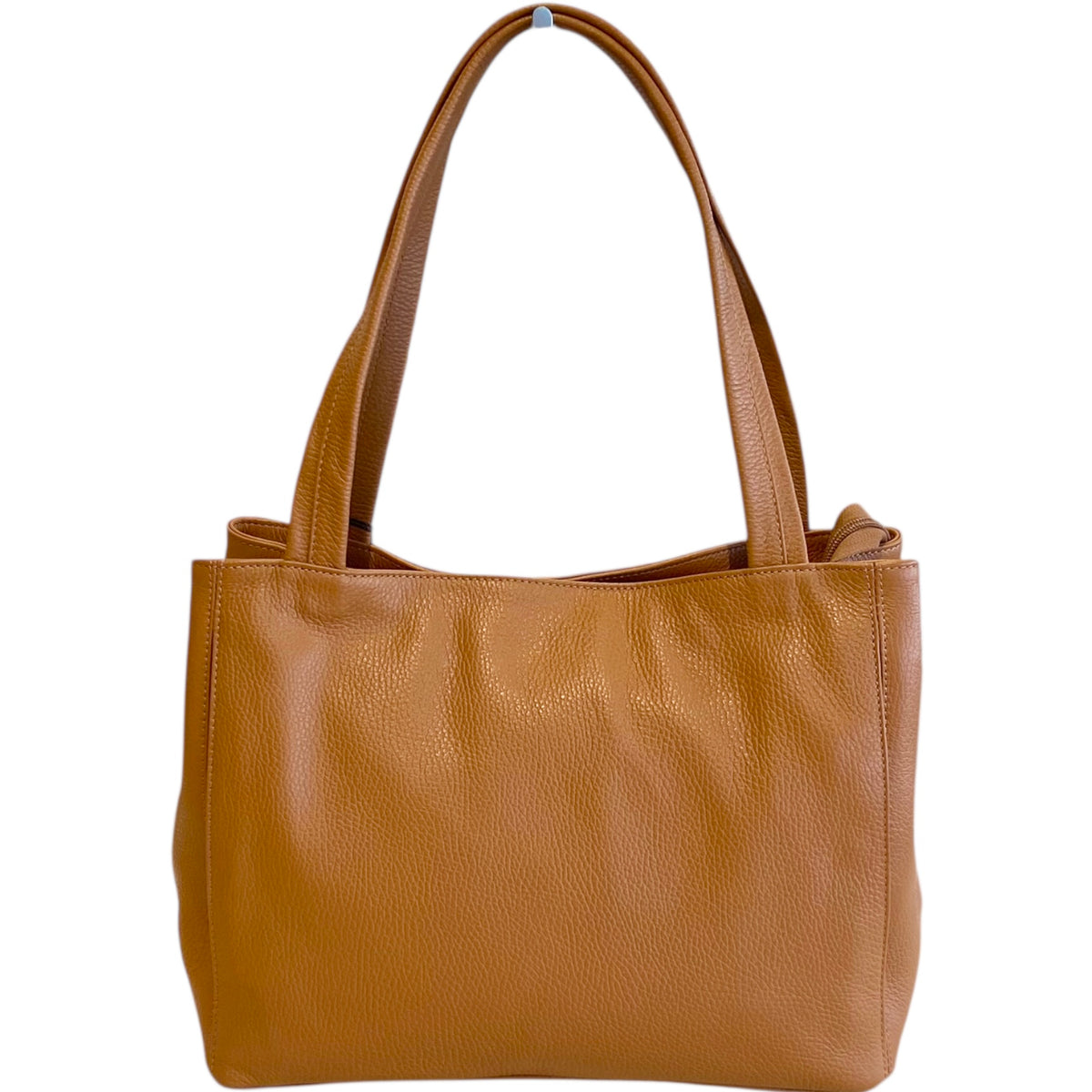 Maxima Arbeitstasche Schultertasche, biscotto cognac
