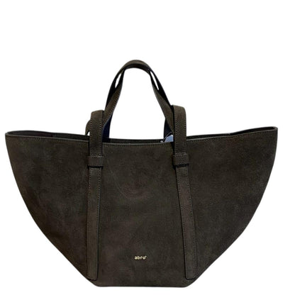 abro COSMO Shopper medium, velour, dark brown