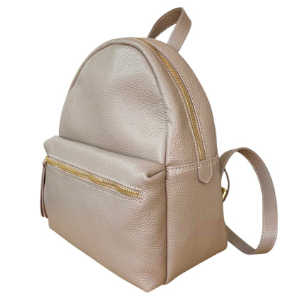 Maxima Rucksack, cappuccino, beige