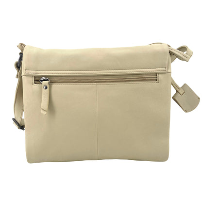 Burkely JUST Jolie Tasche Überschlagtasche, Umhängetasche beige, sand
