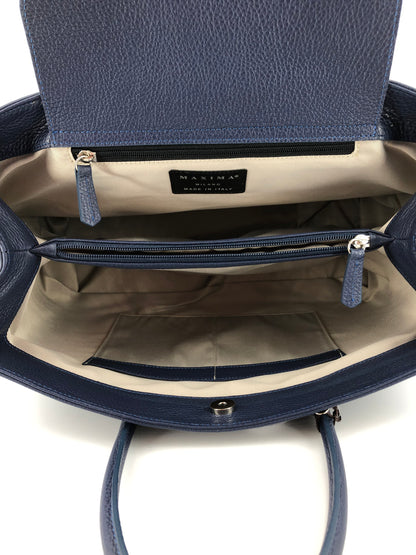 Maxima Tasche groß, dunkelblau - Innenaufteilung
