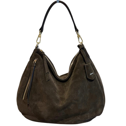 abro Juna Hobo big dark brown, dunkelbraun