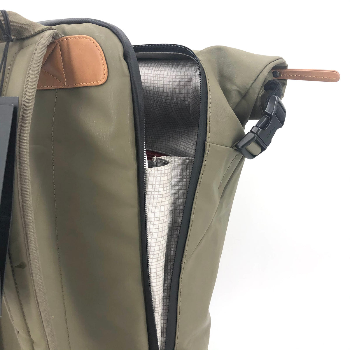 aunts &amp; uncles Rucksack “Fukui”, fallen rock/olivgrün mit cognac