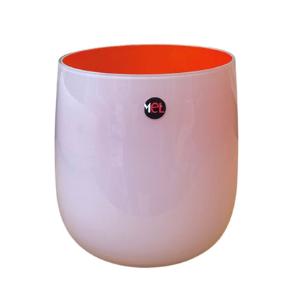 MEL Vase "Happy Spring" mittel hellrot