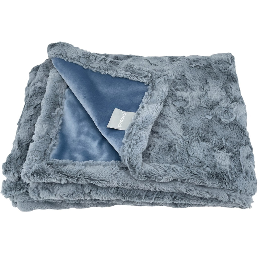 Pad Concept Webpelzdecke Bardot, taubenblau blau