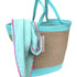 LOVELIES Sommertasche Shopper groß türkis (ohne Tuch)