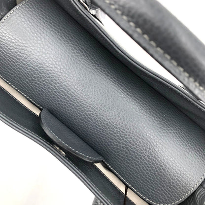 Maxima Tasche klein,dunkelgrau - Verschluss