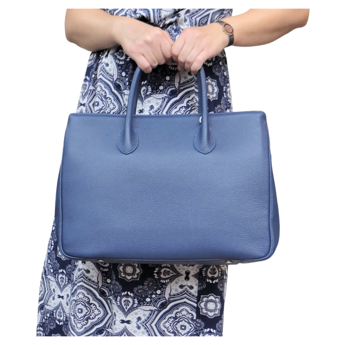 Maxima Tasche groß, dunkelblau - Vorderseite