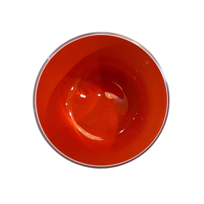 MEL Vase "Happy Spring" mittel weinrot