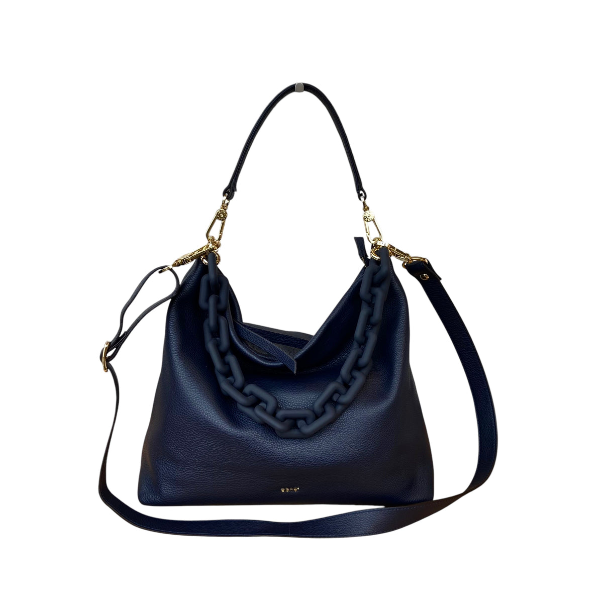 abro SIMONE Hobo Bag Schultertasche, navy blau