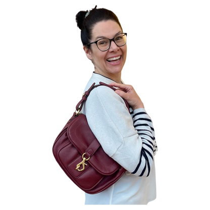 abro STAR SADDLE Shoulder, bordeaux