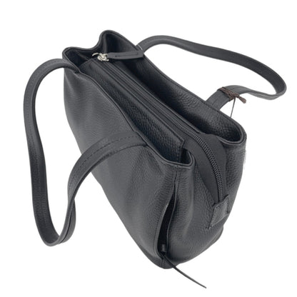 Maxima Schultertasche klein, nero schwarz