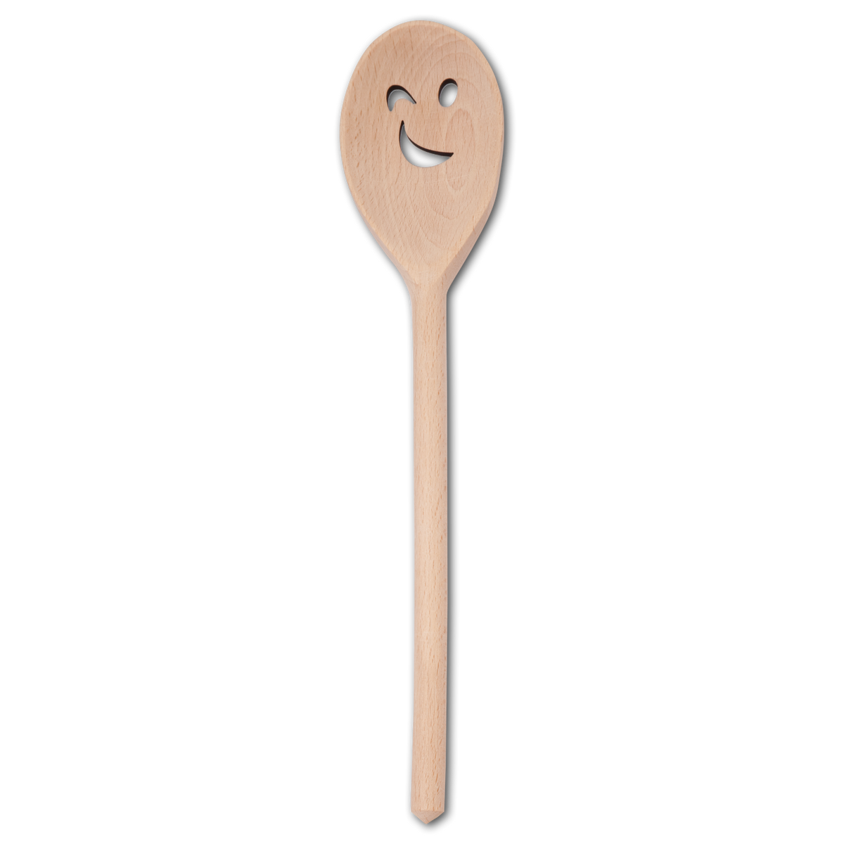 Holzlöffel mit Zwinkerauge