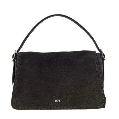 abro CARINA Schultertasche dunkelbraun