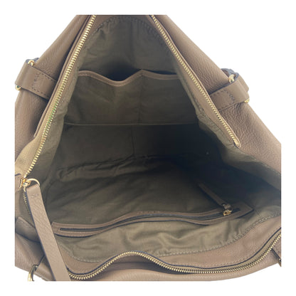 abro WILLOW Shopper Schultertasche taupe
