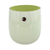 Mel Vase "Happy Spring" mittel, schilf/grün