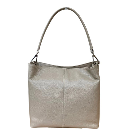 Maxima Schultertasche cappuccino, beige