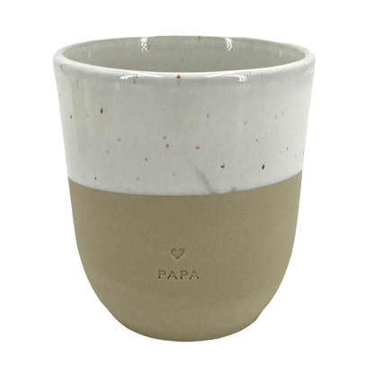 Eulenschnitt Becher PAPA