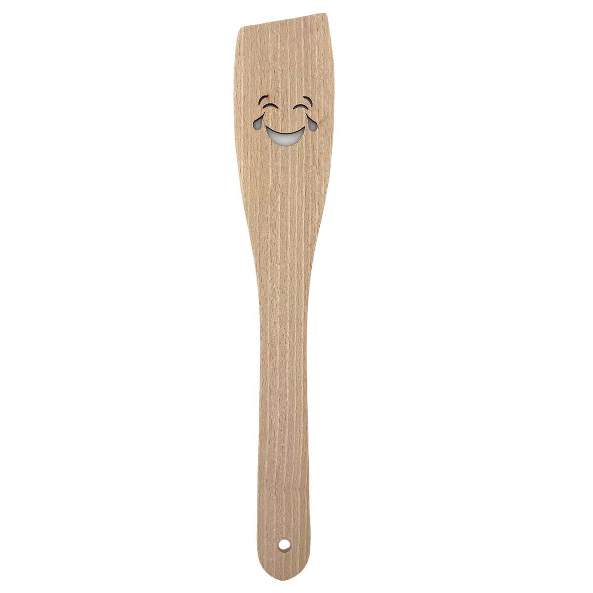 Pfannenwender mit Gesicht LACHEND MIT TRÄNEN